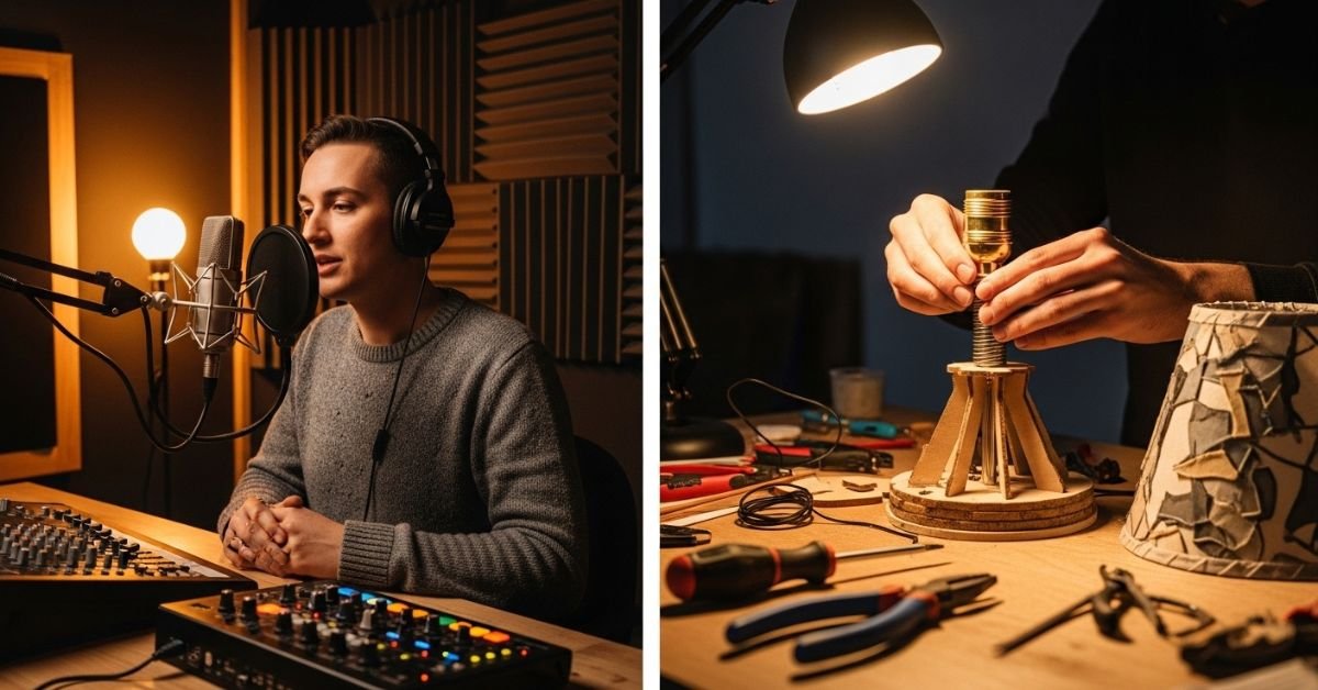Perfect Podcast Intro and DIY Lamp Project