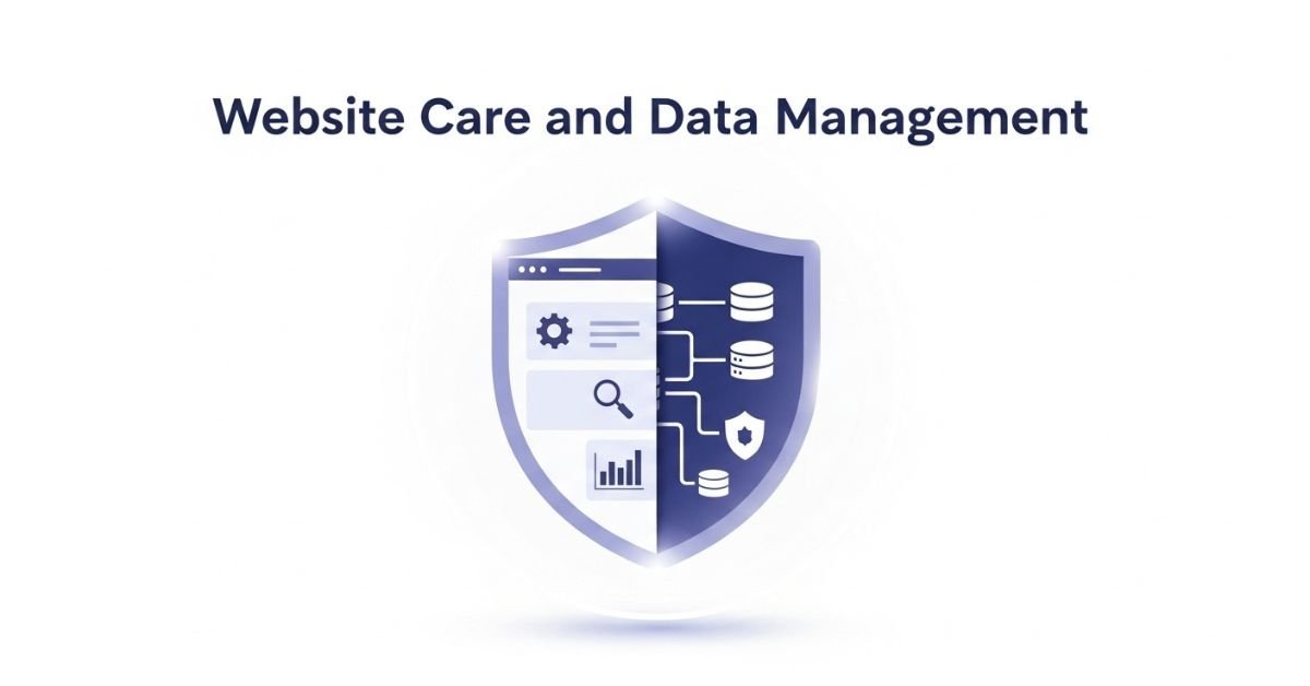 Website Care and Data Management