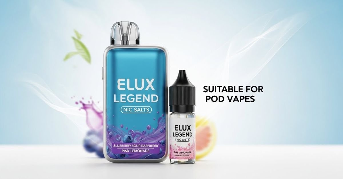 Elux Legend Nic Salts Suitable for Pod Vapes